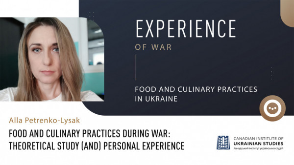 Food and culinary practices during war: theoretical study (and) personal experience
